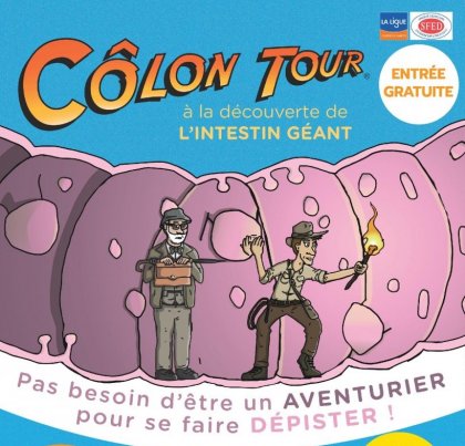 Affiche Côlon Tour